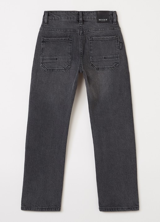 Retour Jeans Slim fit jeans met steekzakken - voorkant 2 grijs