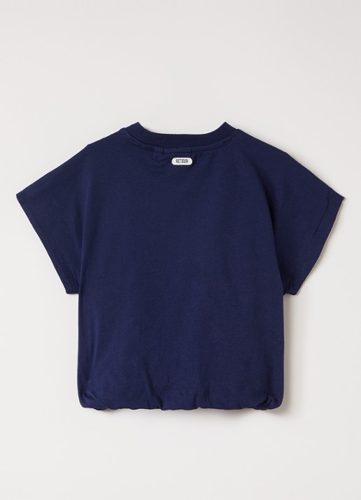 Retour Jeans T-shirt met print - voorkant 2 donkerblauw
