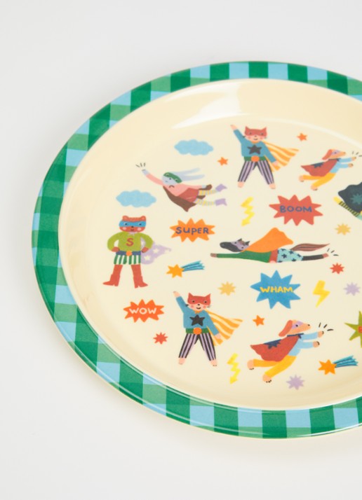 Rice Bord 21,5 cm - detail 3 groen