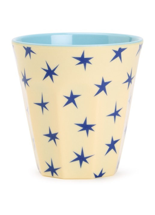 Rice Kinderbeker 9 cm - voorkant 2 donkerblauw