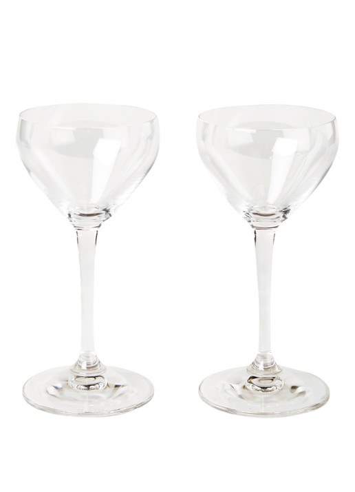 Riedel Nick & Nora cocktailglas 14 cl set van 2 - voorkant 2 transparant