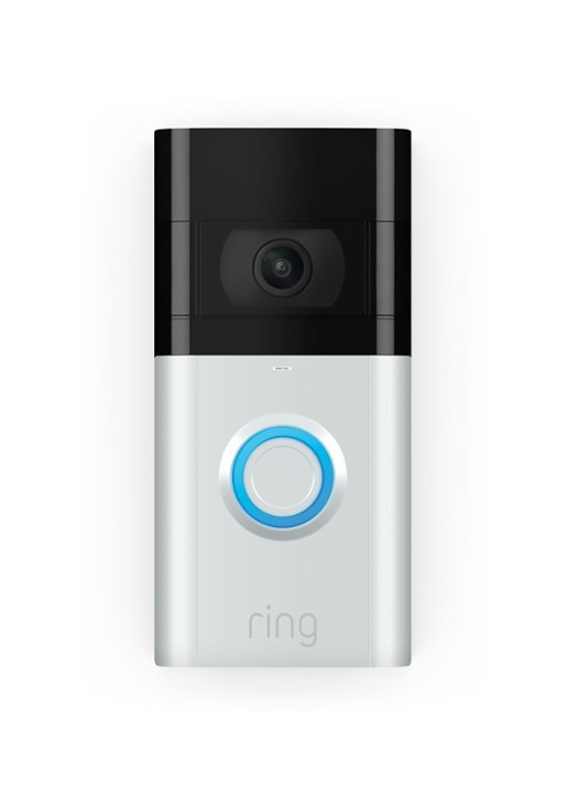 Ring Video Doorbell 3 - slimme deurbel - voorkant zilver