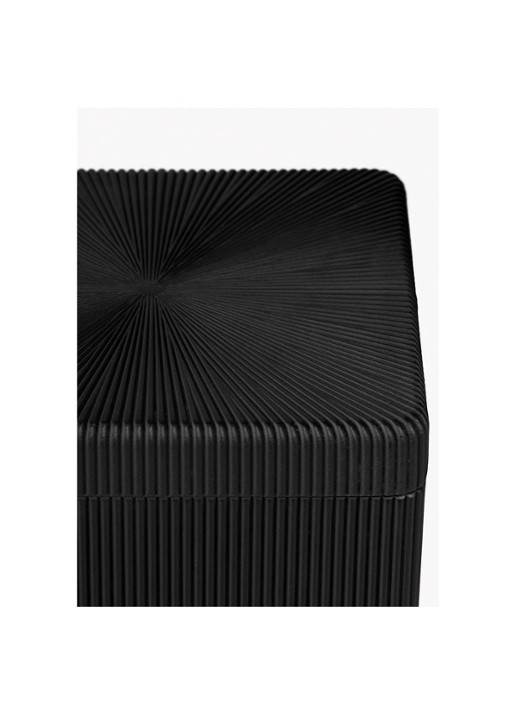 Rituals Acora pot voor wattenschijfjes 11 cm - detail 5 zwart