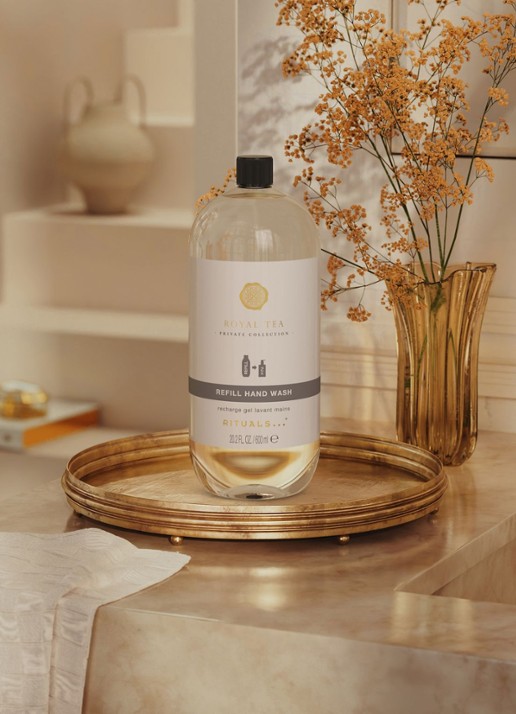 Rituals Royal Tea Refill Hand Wash - navulling handzeep - detail 3 beige