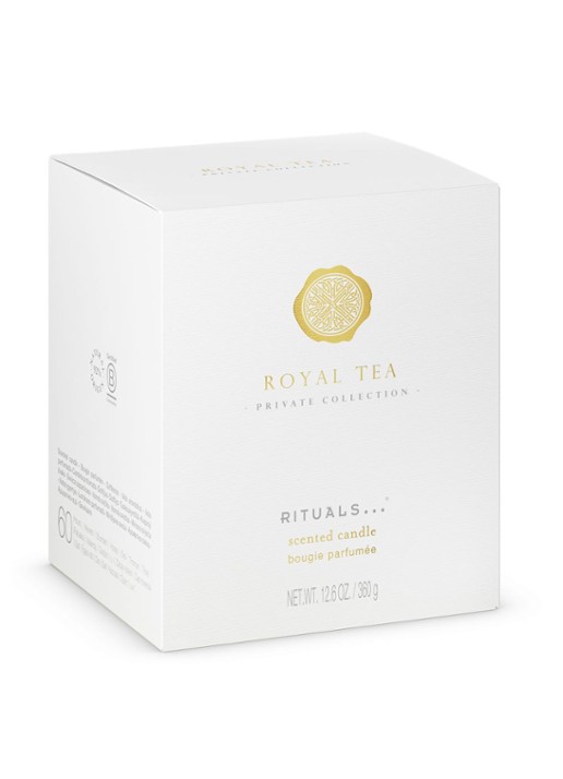 Rituals Royal Tea Scented Candle - geurkaars 360 gram - voorkant 2 undefined