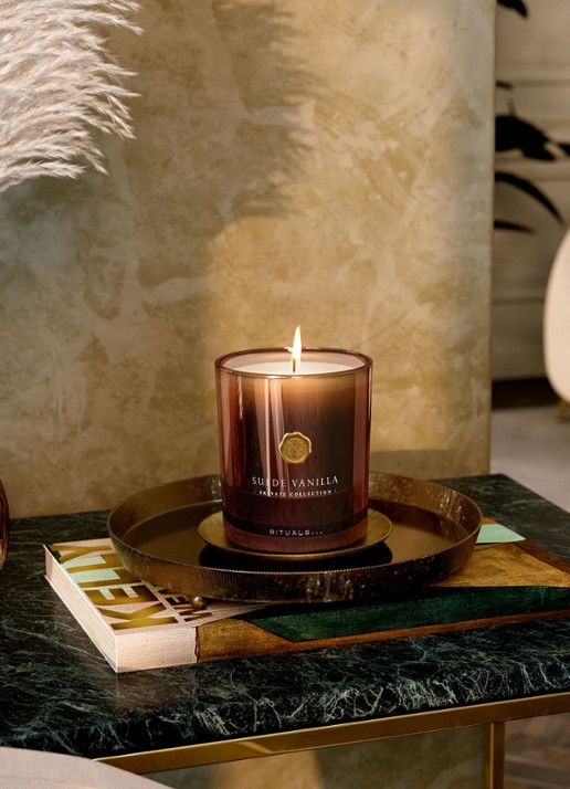 Rituals Suede Vanilla Scented Candle - geurkaars  - detail 3 undefined