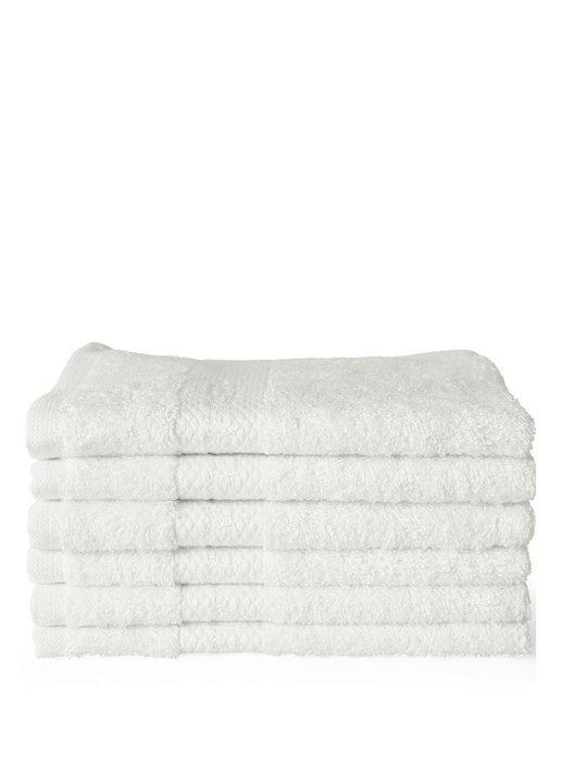 Rituals Super Smooth Cotton gastendoekje set van 6