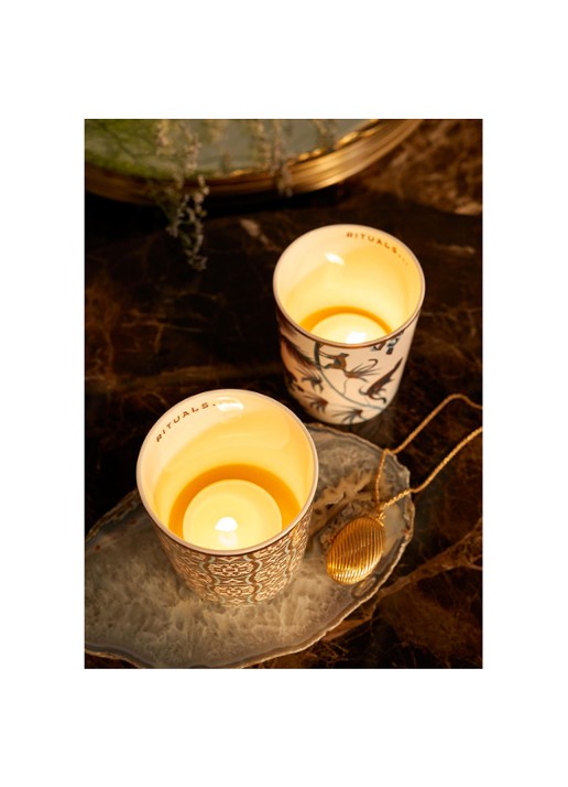 Rituals Sweet Jasmine mini geurkaars set van 6 - detail 2 goud