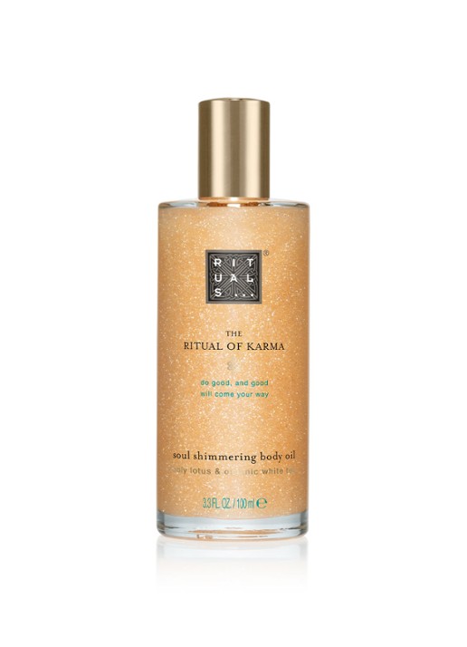 Rituals The Ritual of Karma Body Shimmer Oil - glanzende huidolie - voorkant undefined