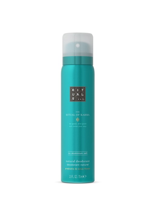 Rituals The Ritual of Karma Natural Deodorant 75 ml - voorkant beige