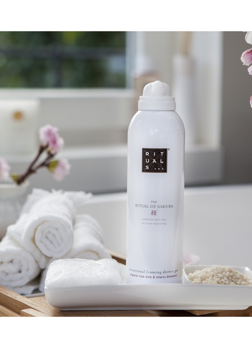 Rituals The Ritual of Sakura Foaming Shower Gel - doucheschuim - voorkant 5 undefined