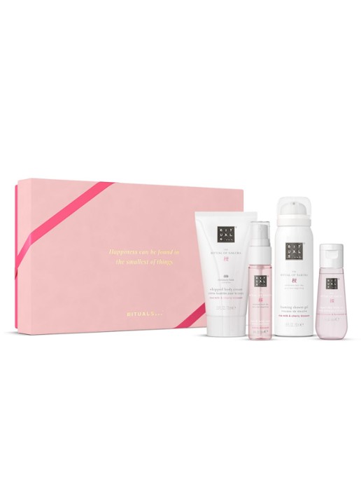 Rituals The Ritual of Sakura Small Gift Set - verzorgingsset - voorkant 2 roze