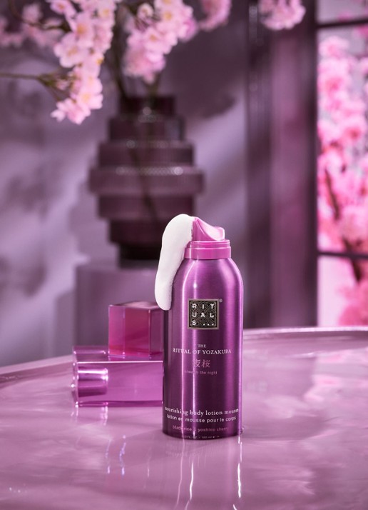 Rituals The Ritual of Yozakura Body Lotion Mousse - bodylotion - detail 4 paars