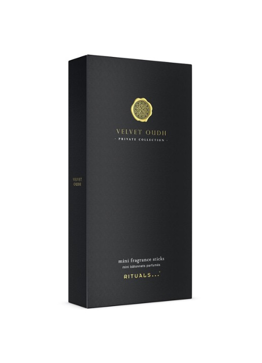 Rituals Velvet Oudh Mini Fragrance Sticks - geurstokjes 100 ml - voorkant 2 beige