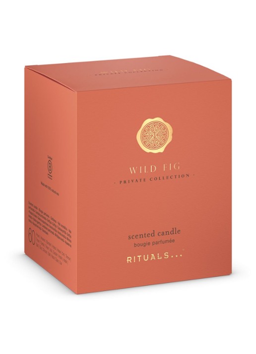 Rituals Wild Fig Scented Candle - geurkaars 360 gram - voorkant 6 beige
