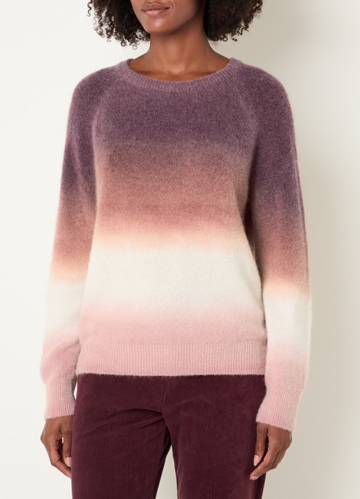 River Woods Fijngebreide trui in alpaca wolblend