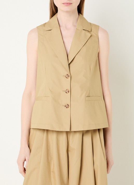 River Woods Gilet met paspelzakken