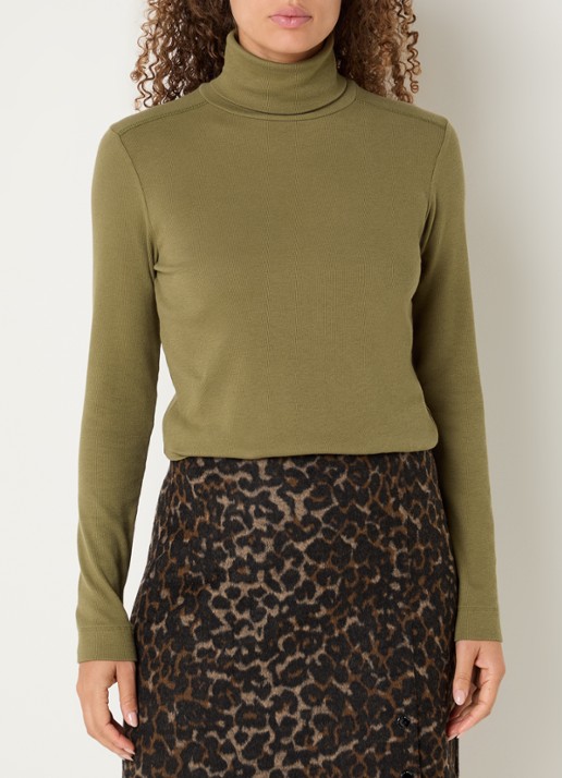 River Woods Longsleeve met col