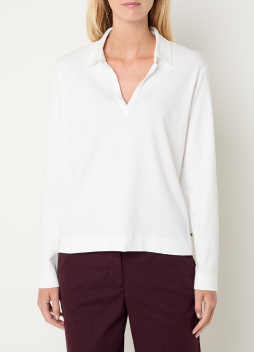 River Woods Longsleeve met polokraag