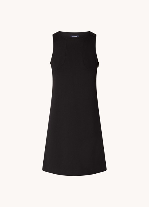 River Woods Mini tuniekjurk met stretch - voorkant zwart