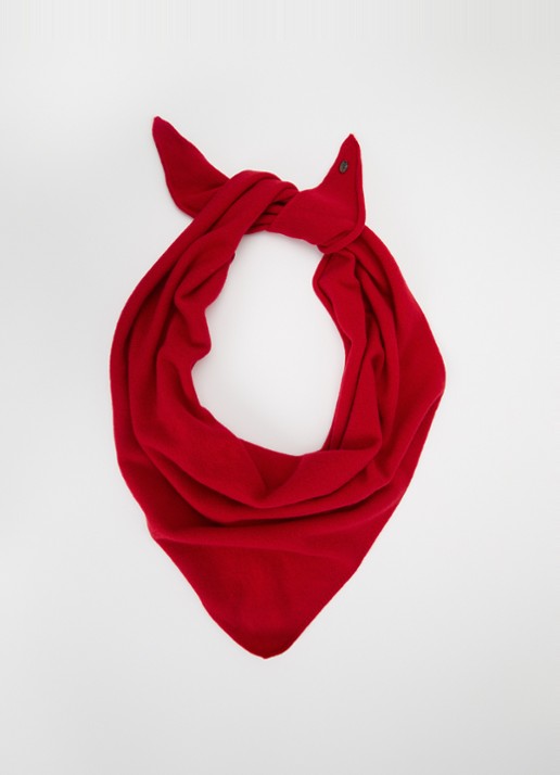 River Woods Sjaal van merino wol 140 x 55 cm - voorkant 2 rood
