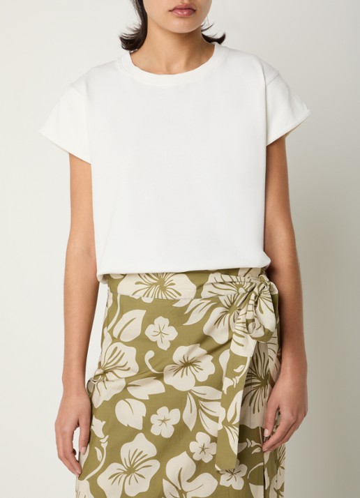 River Woods T-shirt met ronde hals