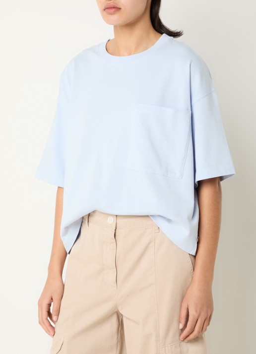 River Woods T-shirt met ronde hals