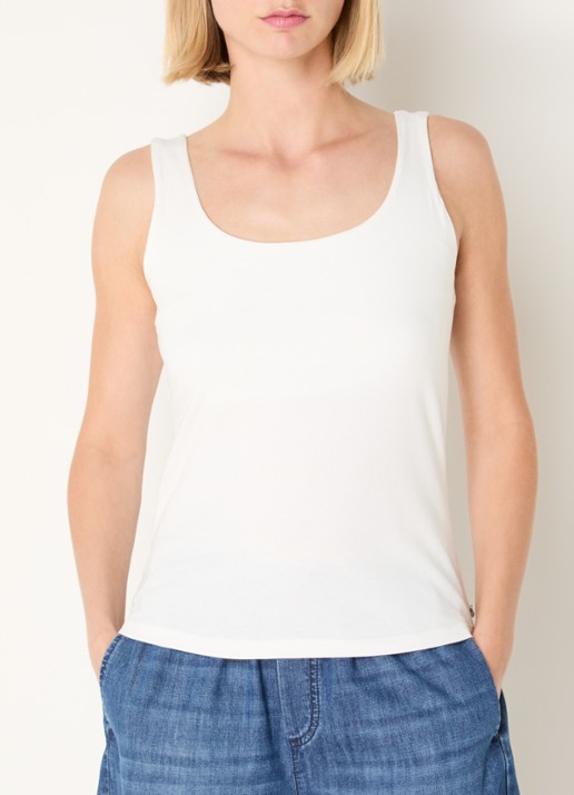 River Woods Tanktop met ronde hals