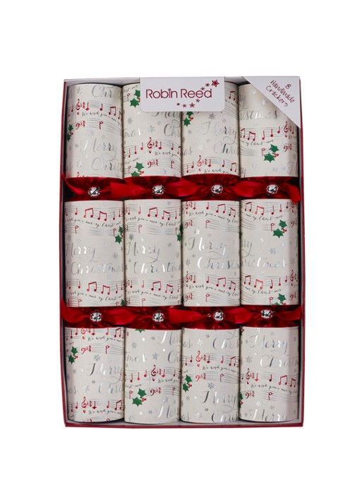 Robin Reed Chime Bars kerstcracker set van 8