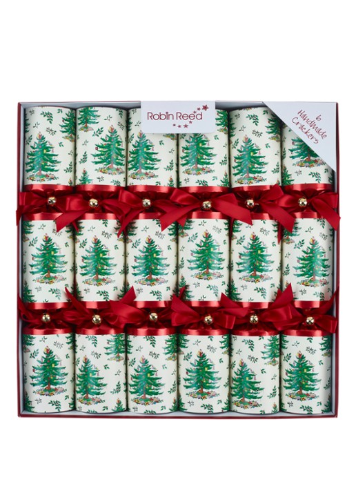 Robin Reed Spode kerstcracker set van 6