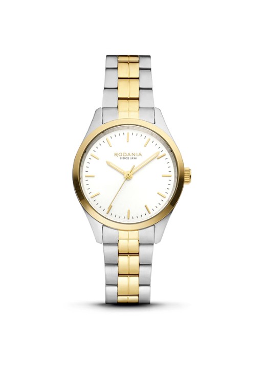 Rodania Geneva horloge R12002 - voorkant zilver