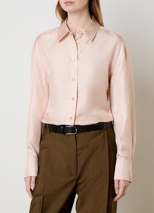 Róhe Blouse van zijde
