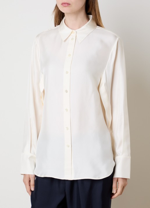 Róhe Blouse van zijde