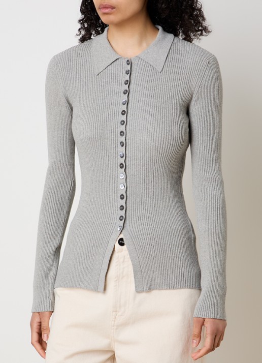 Róhe Ribgebreid vest