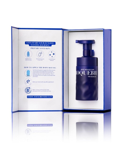 ROQUEBRUN. Body Mousse Self-Tan Dark - zelfbruiner - voorkant 2 undefined
