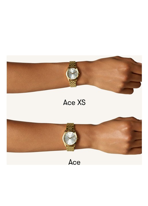 Rosefield Ace horloge ASDSSG-A16 - detail 2 goud
