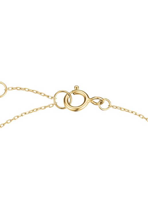 Rosefield Dangling Drops armband van 14 karaat geelgoud - detail 4 goud