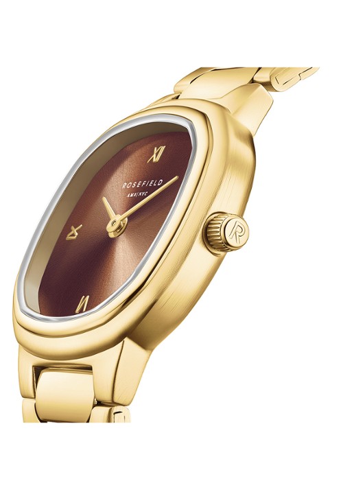 Rosefield Gaia XS horloge ORBGSG-OR08 - detail 3 goud