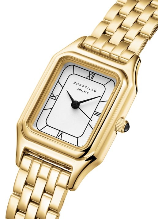 Rosefield Ivy horloge OCWGSG-OC01 - detail 4 goud
