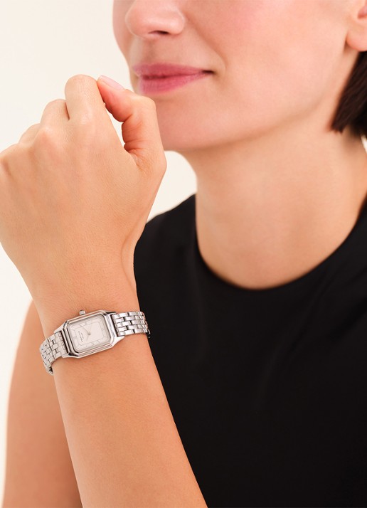 Rosefield Ivy horloge OCWSSS-OC02 - voorkant 5 zilver