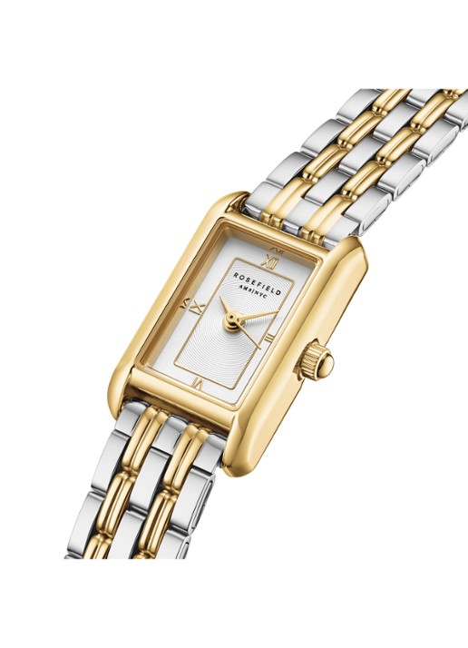 Rosefield Mini Heirloom horloge  - detail 4 mwdsd-m10 - zilver/goud