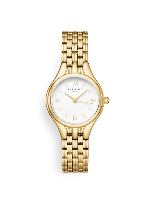 Rosefield Muse horloge - voorkant muwgsg-mu01 - goud