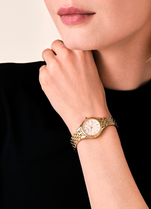 Rosefield Muse horloge - voorkant 2 muwgsg-mu01 - goud