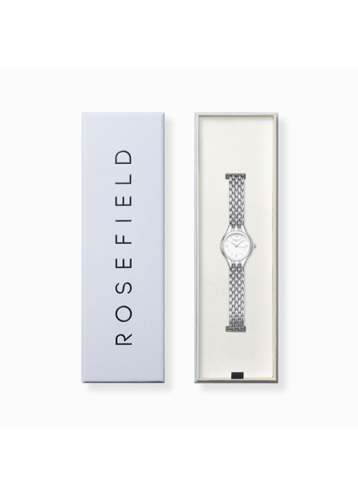 Rosefield Muse horloge - detail 4 muwsss-mu02 - zilver