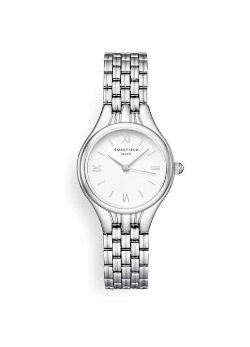 Rosefield Muse horloge - voorkant muwsss-mu02 - zilver