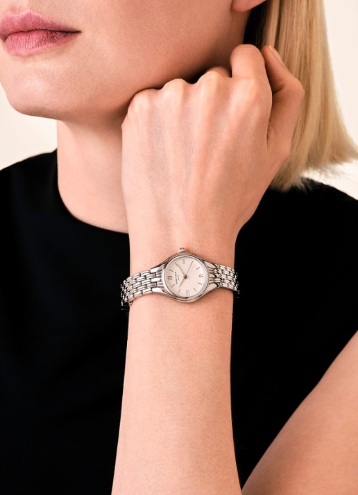 Rosefield Muse horloge - voorkant 2 muwsss-mu02 - zilver
