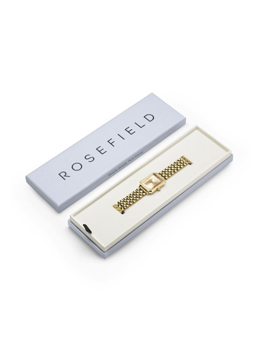 Rosefield Octagon horloge OCGSG-O65 - detail 4 goud