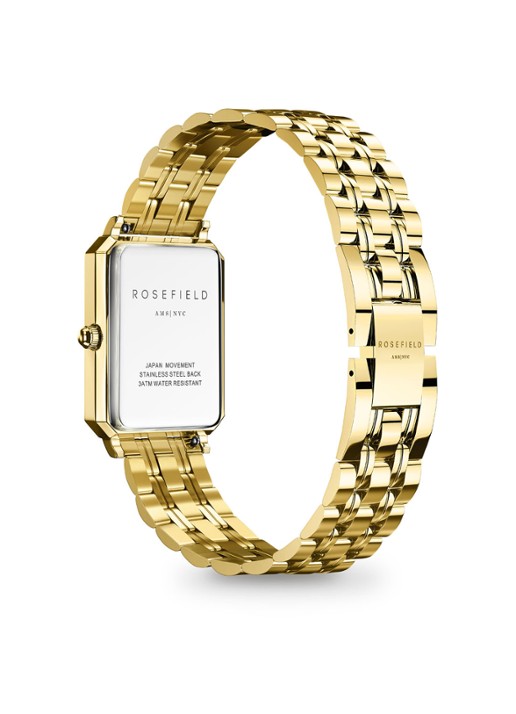 Rosefield Octagon XS horloge OEGSG-O79 - detail 4 goud
