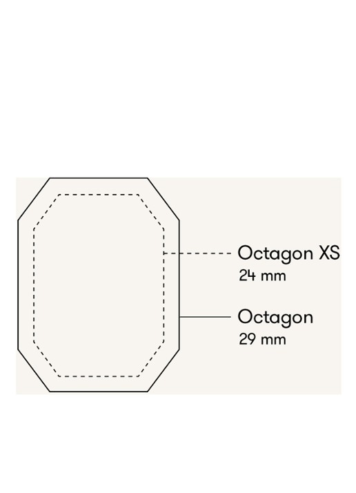 Rosefield Octagon XS horloge OWGSS-O63 - detail 7 zilver