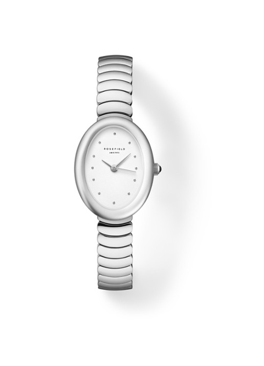 Rosefield Ovale horloge OVWSSS-OV20
